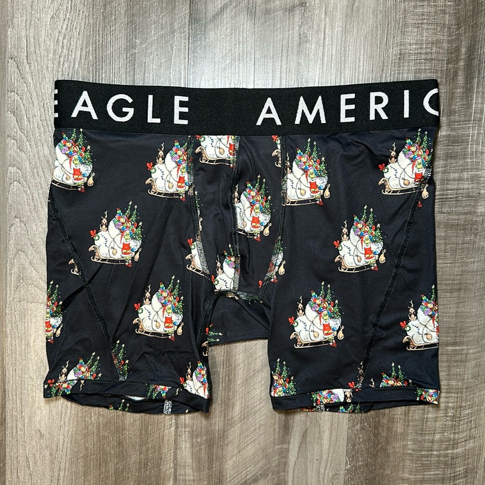 American Eagle Flex The Grinch Boxer Brief - Small